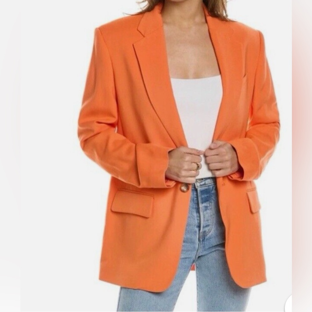 A.L.C. Vibrant Orange Blazer size 0